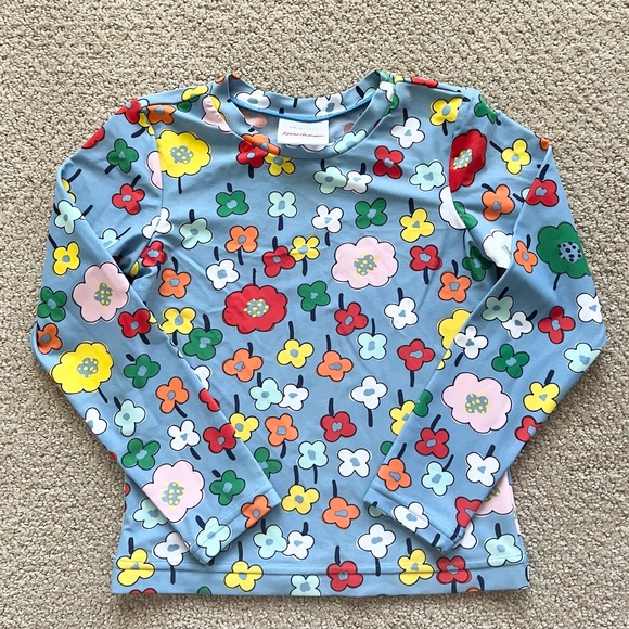 Hanna Andersson Other - Hanna Andersson Girls Floral Rashguard Size 6-7